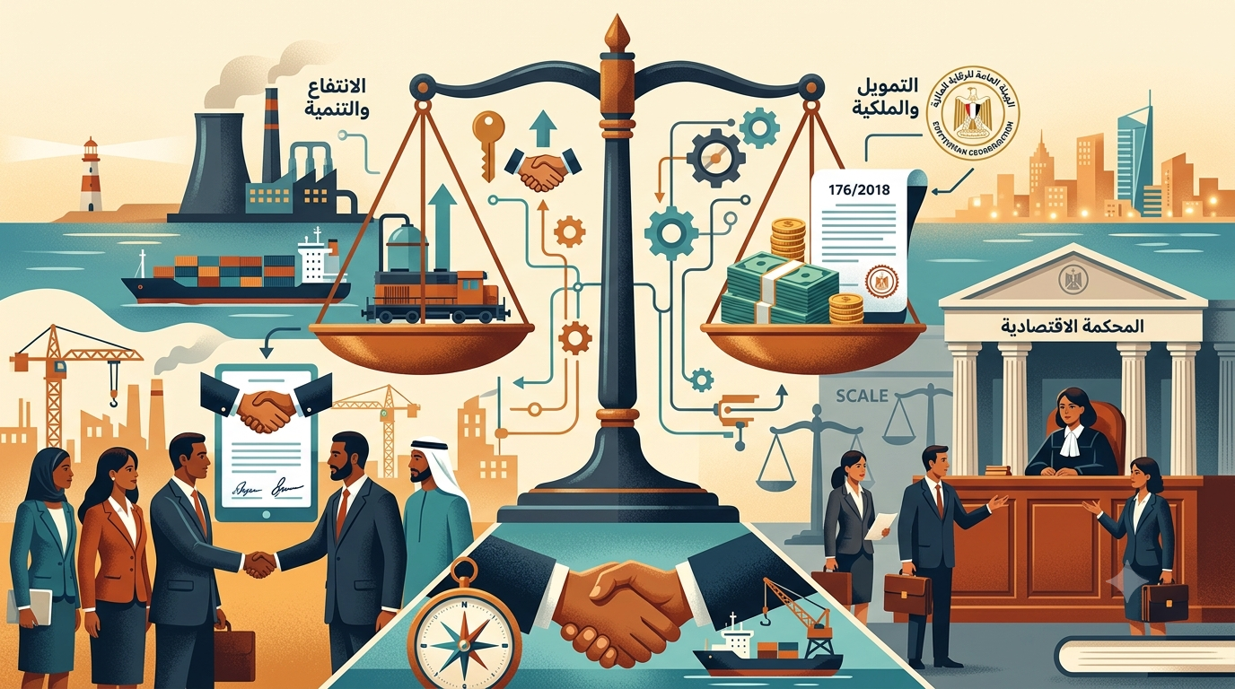 الدليل القانوني الشامل للتأجير التمويلي في مصر وفقاً للقانون 176 لسنة 2018 | مكتب عماد أبو المجد للمحاماة